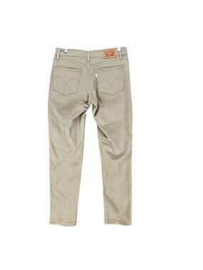 Levis Jeans Womens 28 Tan Stretch Denim Skinny